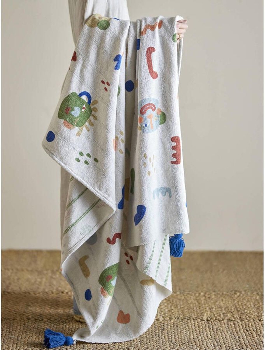 Mini plaid Sylvie (160x130 cm)