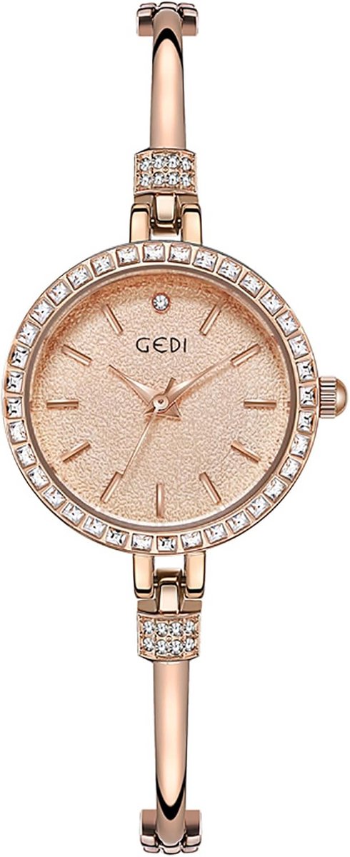 Elegant Dameshorloge met RVS Band en Quartz Uurwerk