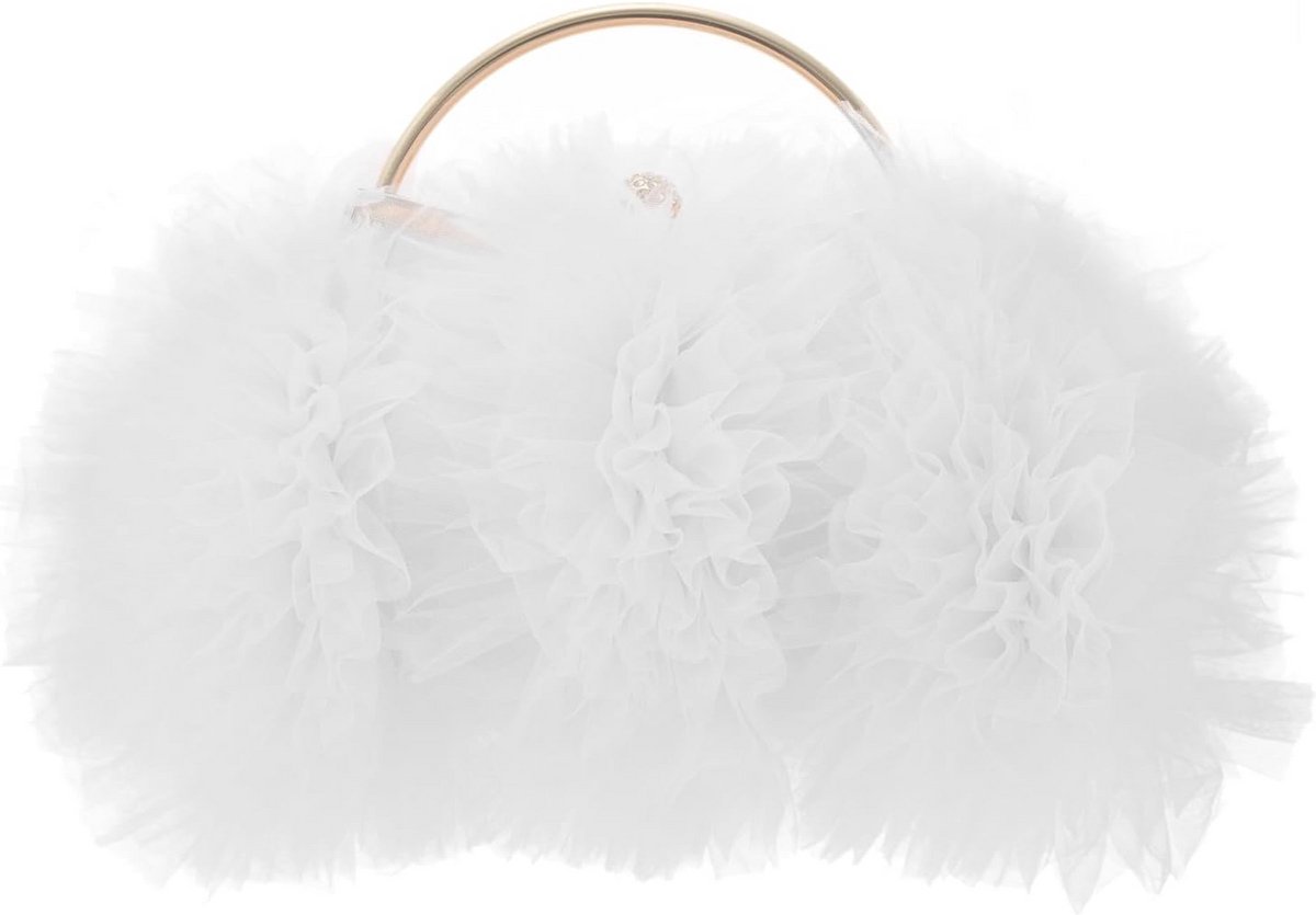 Elegante Dames Clutch met Bloemendesign voor Feestelijke Gelegenheden
