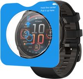 Strap-it Screenprotector Tempered Glass 47mm met One-Click Tool – geschikt voor Garmin Fenix 8 (47mm) – bubbelvrij, krasbestendig, eenvoudige montage – Transparant