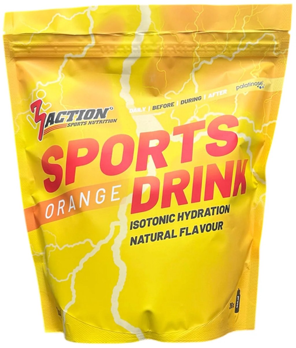 3Action Sport Drink Orange - 1kg Pouch