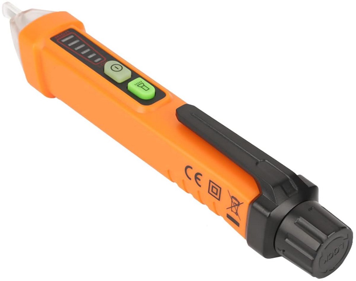Peakmeter PM8908C Digitale spanningszoeker - contactloze AC-spanningsmeter - led-display - huishoudelijke apparaten - AC-spanningsmeter - 12-1000V .