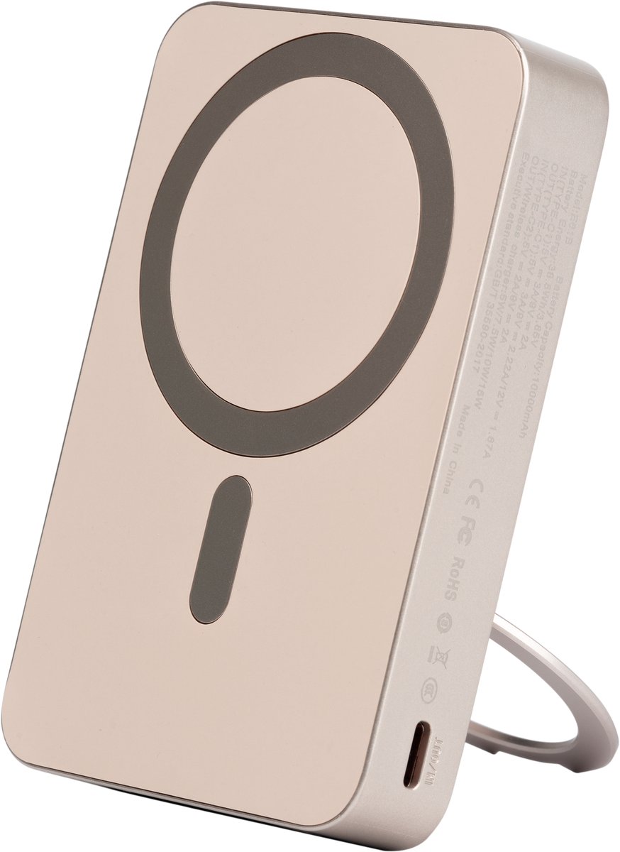 Avianta Magnetische Powerbank 10.000 mAh Draadloze Snellader - afbeelding 3