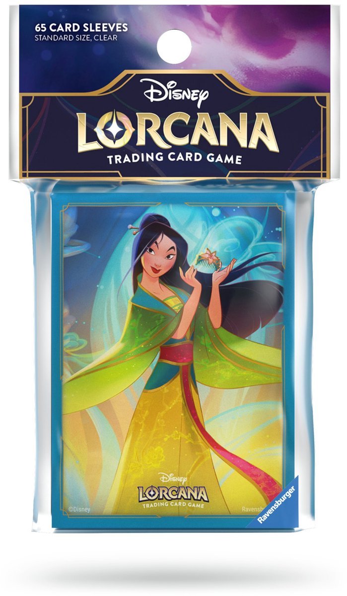 Disney Lorcana: Mulan Card Sleeves (65x)