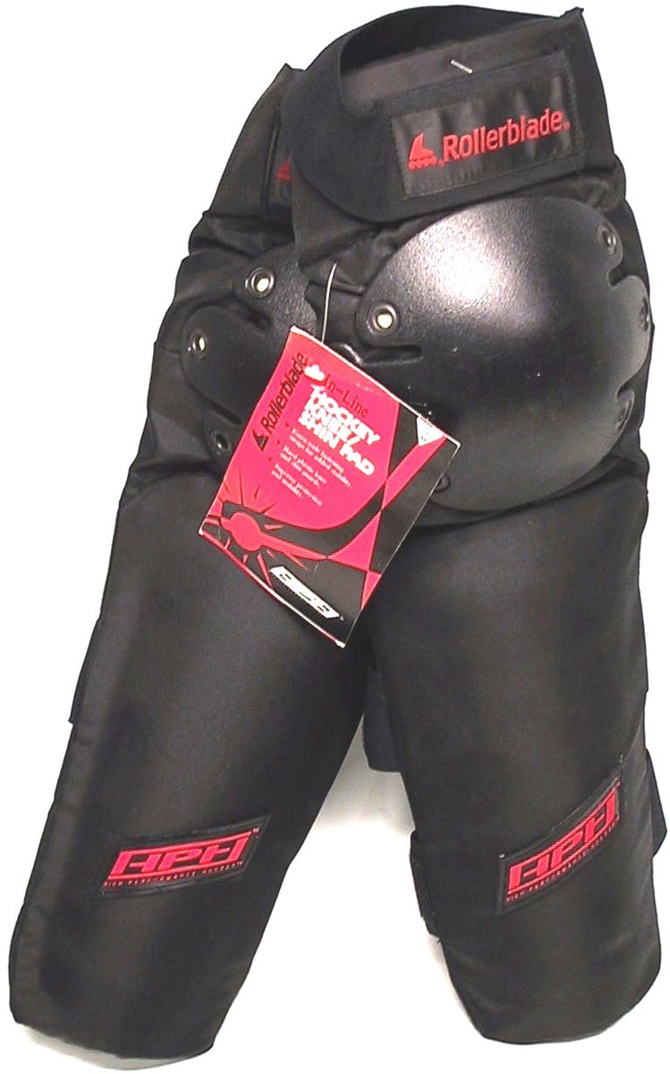 Rollerblade Knie- en scheenbeschermers streethockey zwart maat s / m