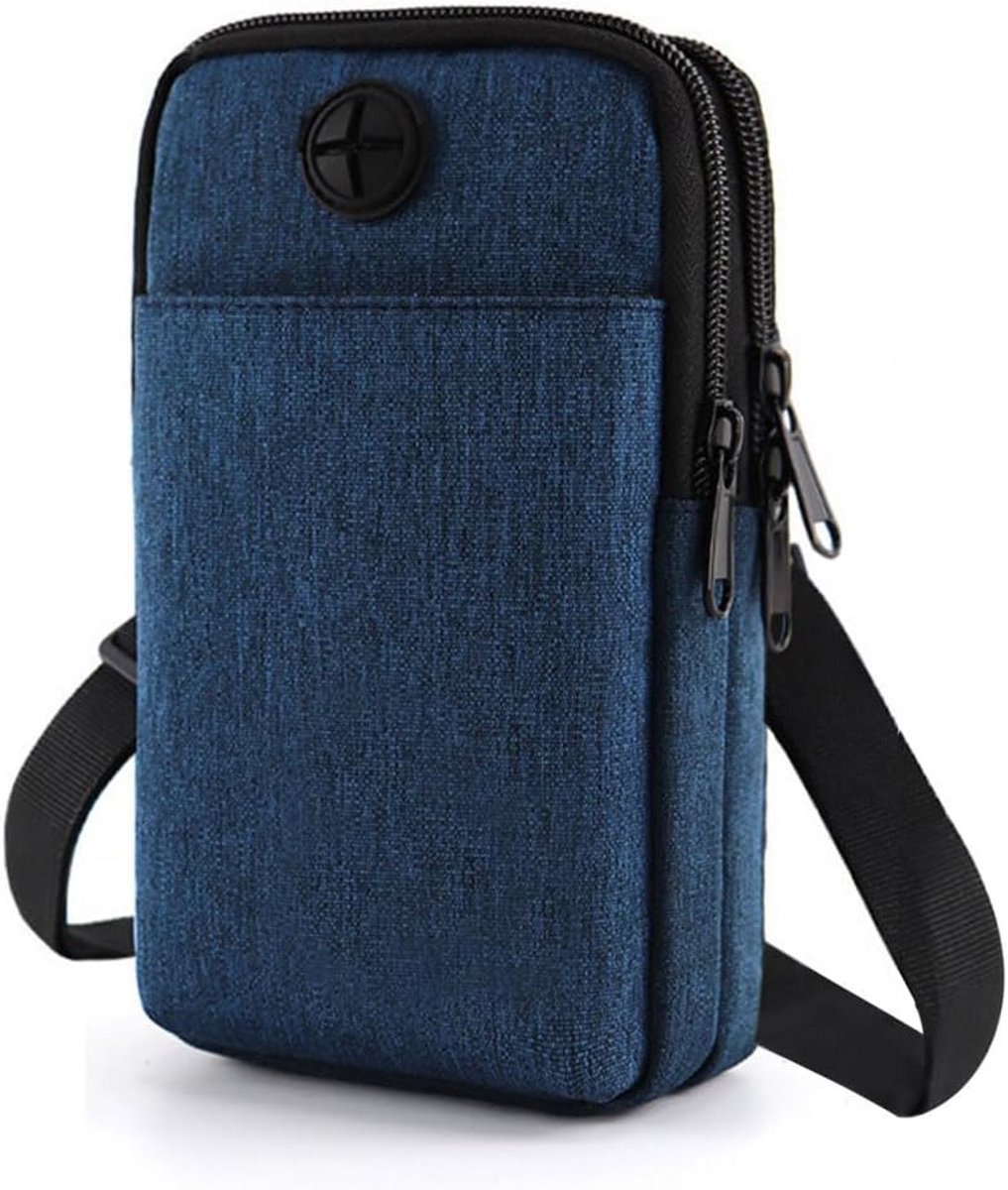 Telefoonhoesje Schoudertasje met Verstelbare Band voor Crossbody Gebruik