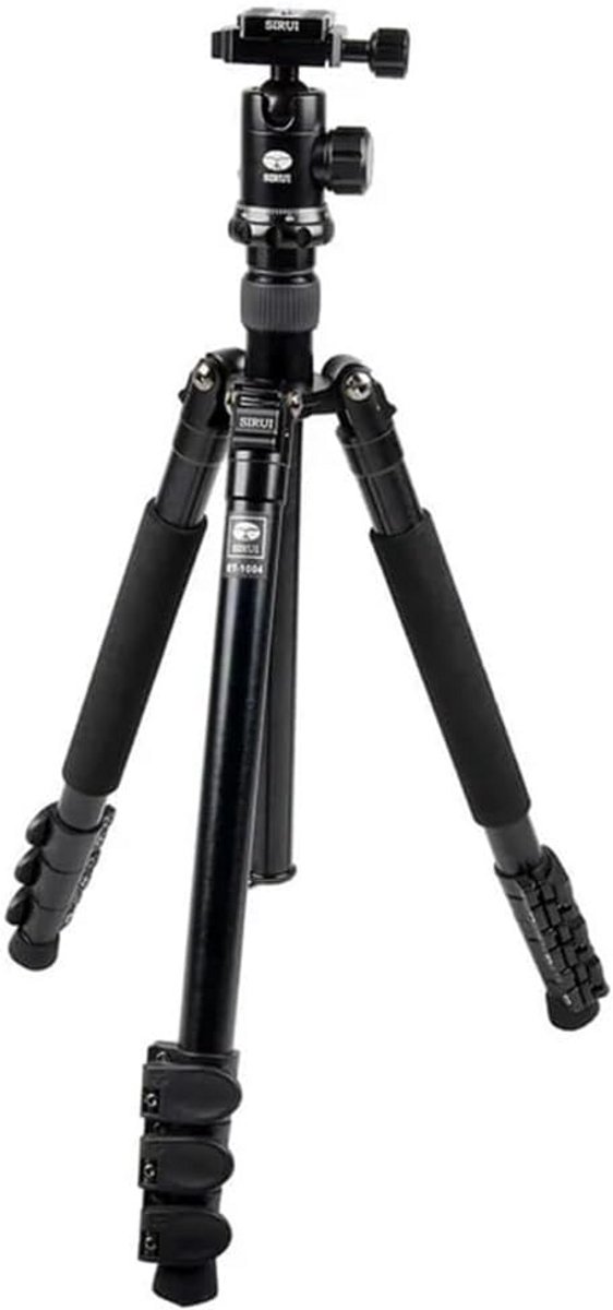 Aluminium Statief 4-delig met Balhoofd - Compact Reisstatief tot 139 cm