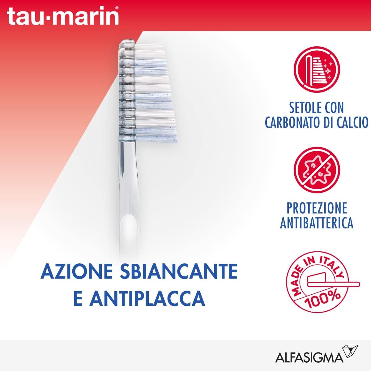 Medium Antibacteriële Tandenborstel met Whitening Effect - 1 Stuk