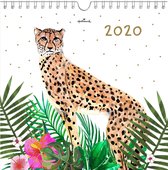 Hallmark - Kalender 2020 - Animal Jungle - Maandkalender Vierkant