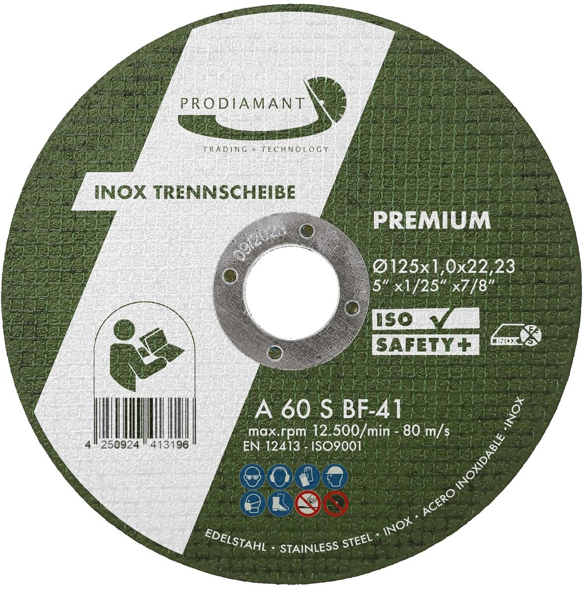 50x Doorslijpschijven 125mm x 1mm voor Metaal, Staal en RVS - Dunne Snijschijven