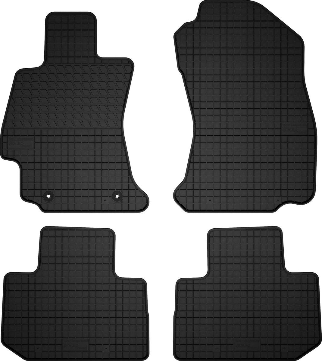 Wielganizator SolidTread – Auto Rubbermat – Subaru Forester IV – 2012-2018 – 4 Stuks