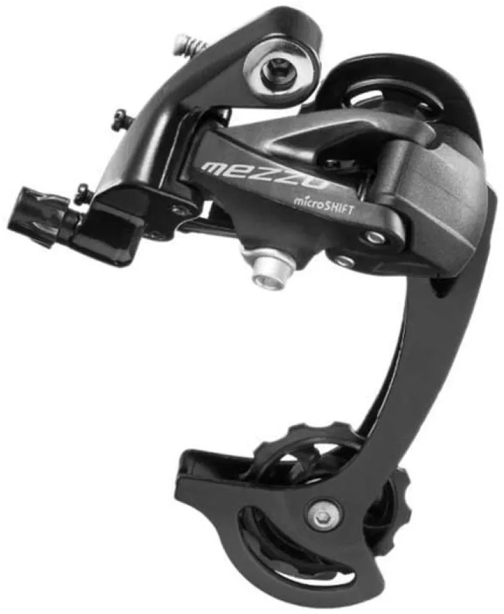 Microshift Mezzo H-series Achterderailleur Zilver 8-9s / Max 45t