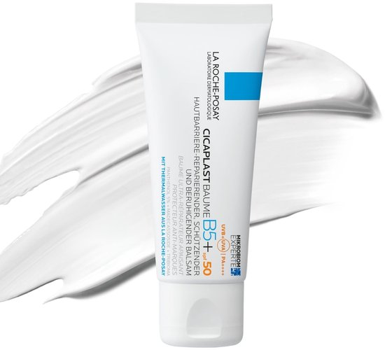 La Roche-Posay Cicaplast Balsem B5 SPF50 - Ondersteunt herstel - Vermindert Geïrriteerd Gevoel - Alle huidtypes - 40ml
