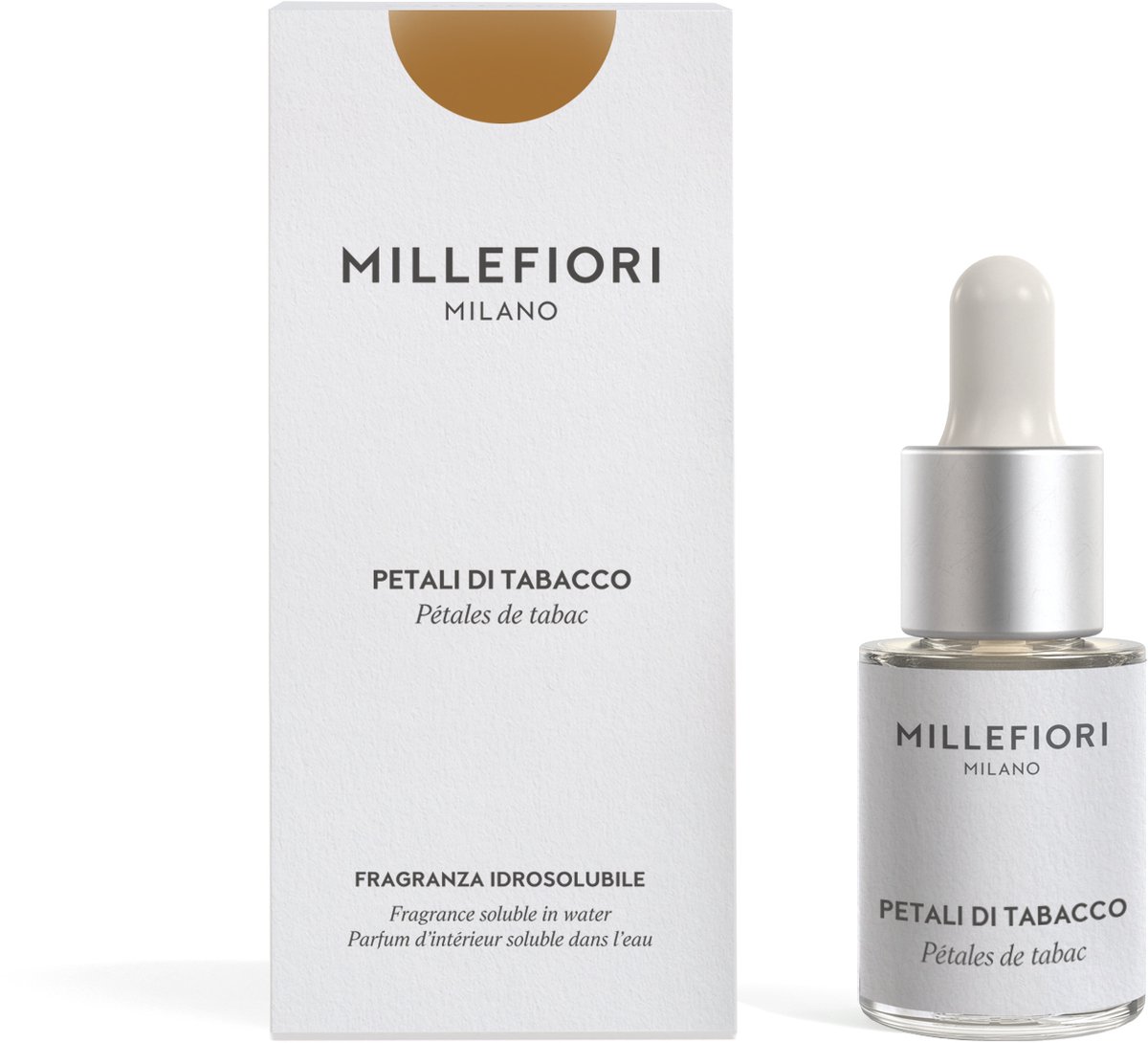 Millefiori Milano - Geurolie voor Aroma Diffuser 15 ml - Petali di Tabacco - Geurverspreider