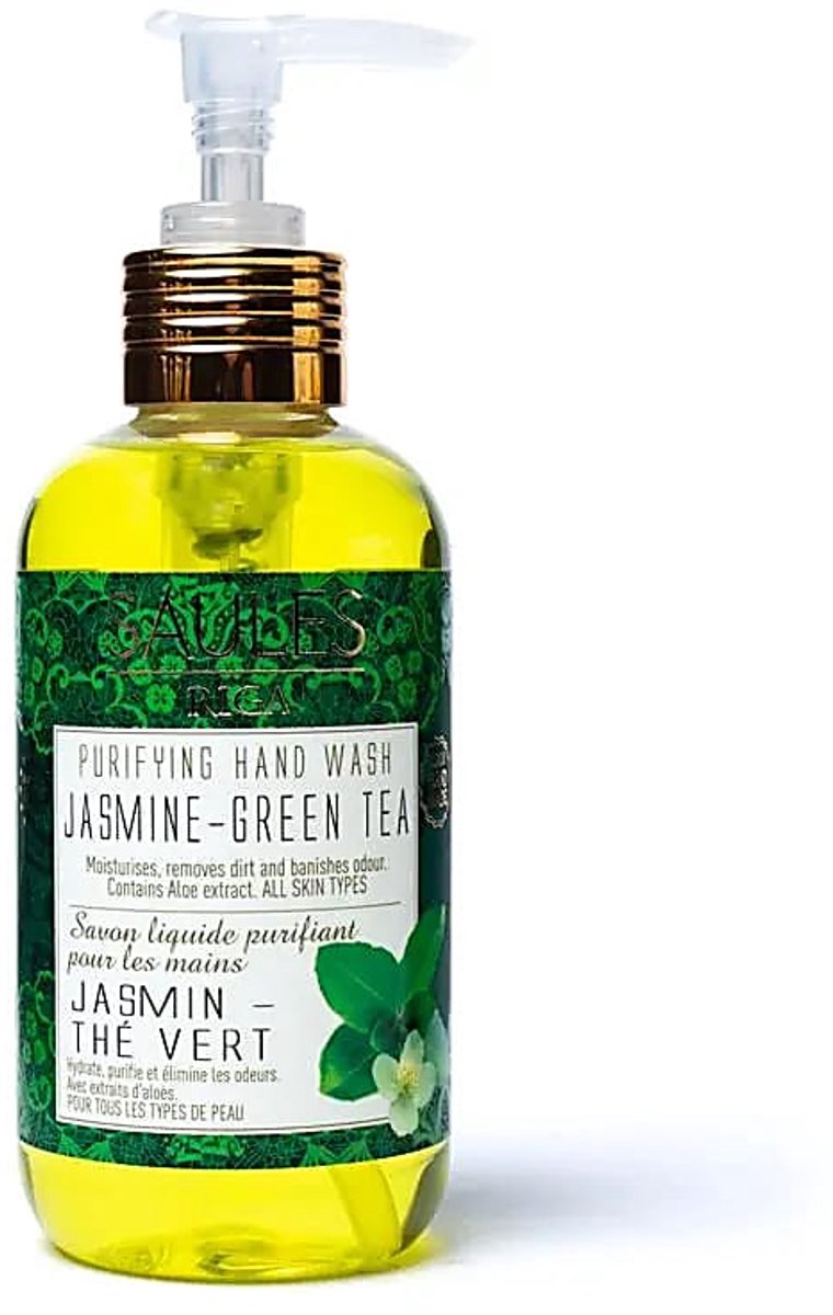 Natuurlijke handzeep jasmijn groene thee – 200 ml