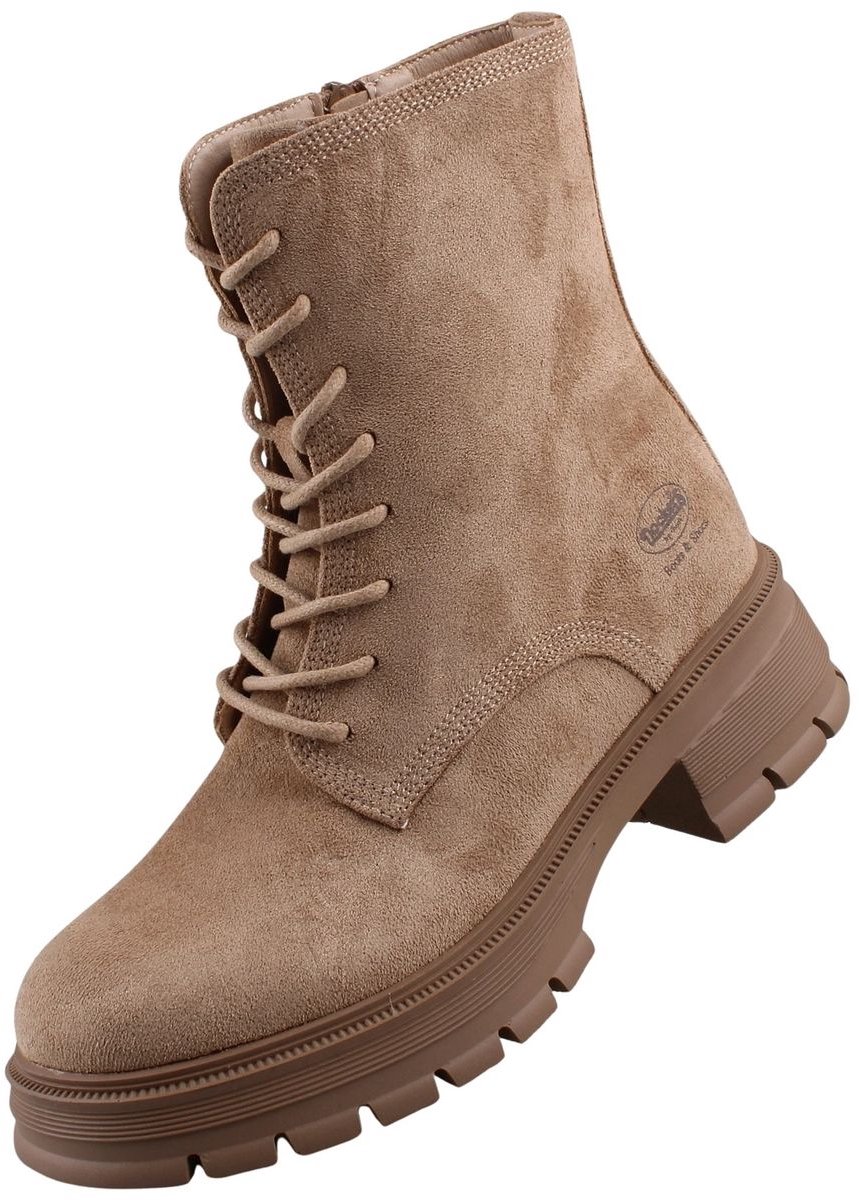 Dockers by Gerli dames enkellaars beige
