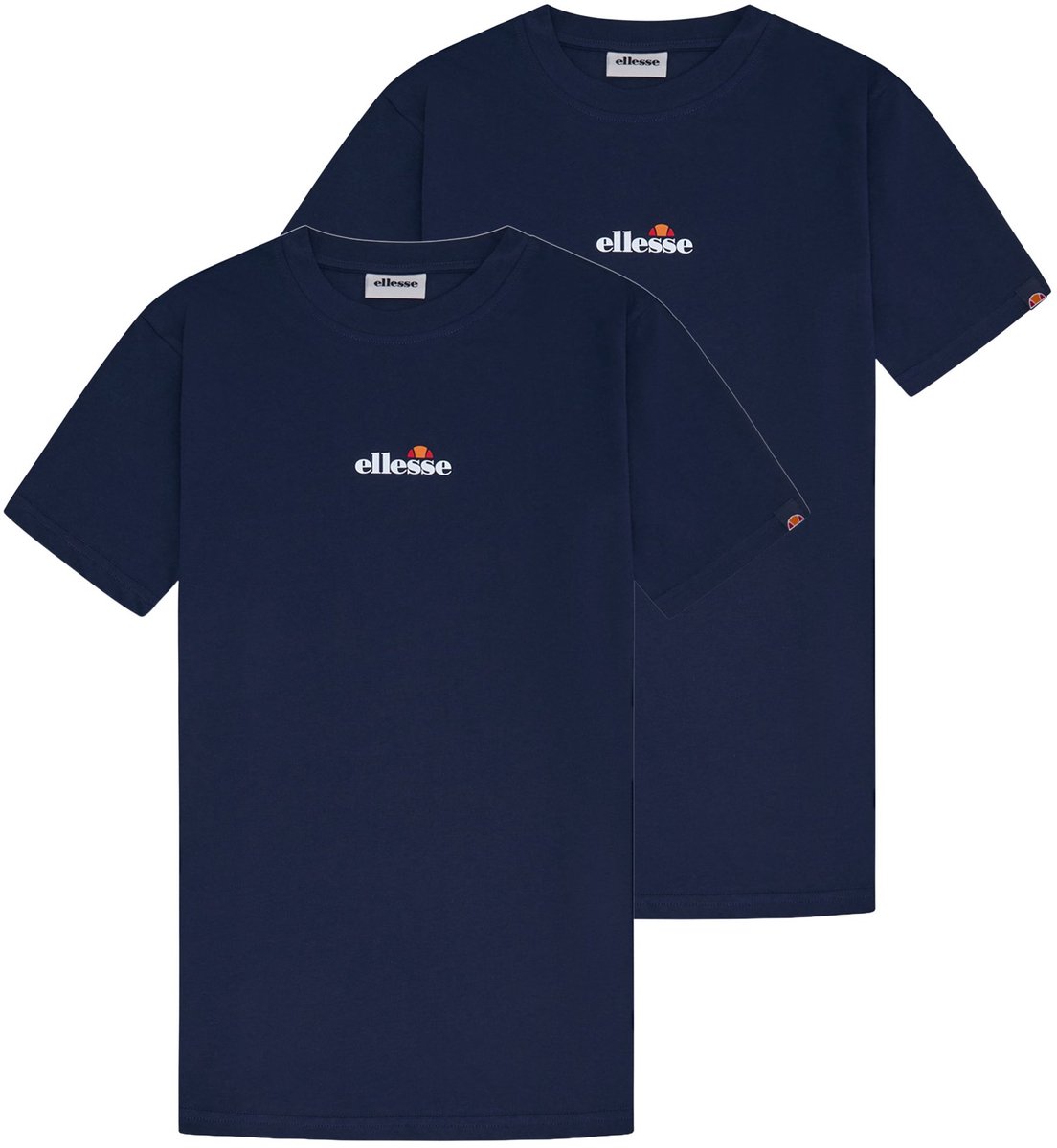 Ellesse T-shirt OLLIO 2 TEE Set van 2 Blauw