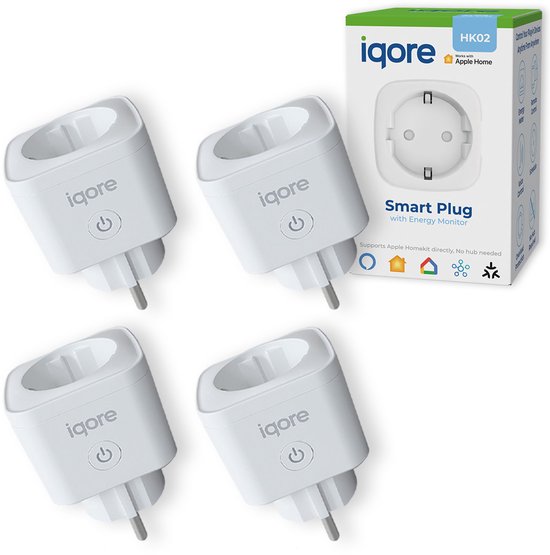 Iqore Slimme stekker met HomeKit en energiemeter