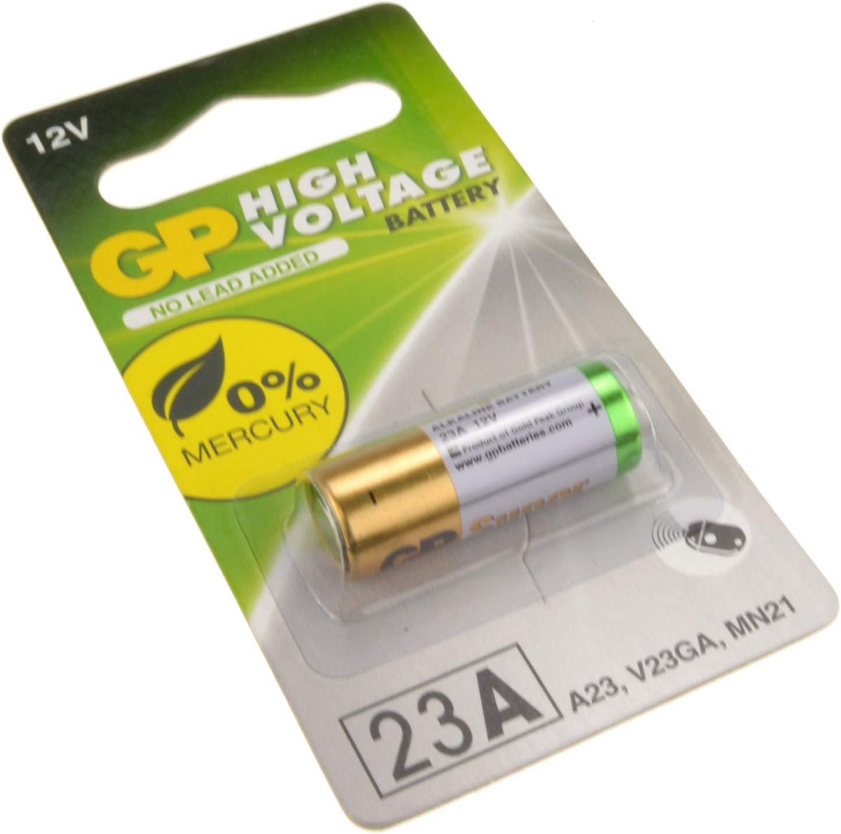 12V 23A Knoopcel Batterij voor Afstandsbediening en Elektronica