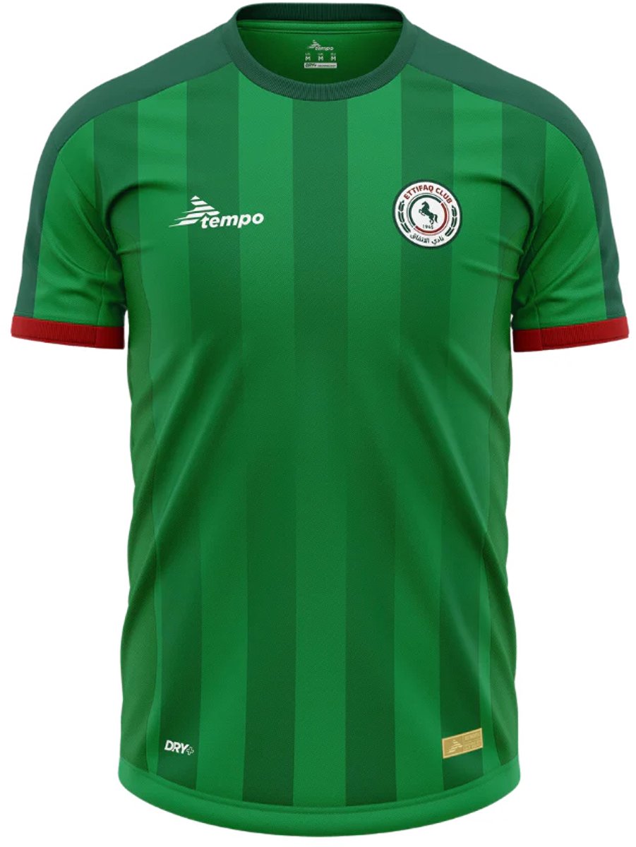 Al Ettifaq Thuisshirt 2024 - Saoedi-Arabië Voetbalshirt - Al Ettifaq - Maat L - Tempo Sport - Globalsoccershop