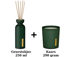 Rituals - Jing - Duo Set - Geurstokjes 250 ml + Kaars 290 gram