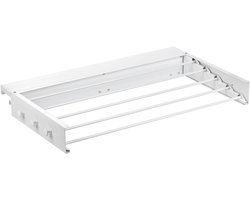 SCH® Wanddroogrek Inklapbaar - Wanddroogrek - Wit - ‎39cm x 80cm x 10cm