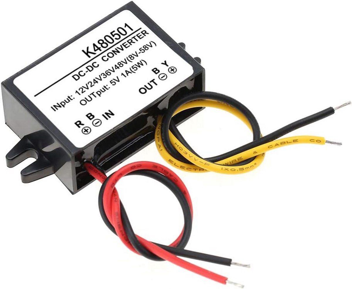DC-DC Spanningsregelaar 8-58V naar 5V 1A voor Auto en Industrieel Gebruik