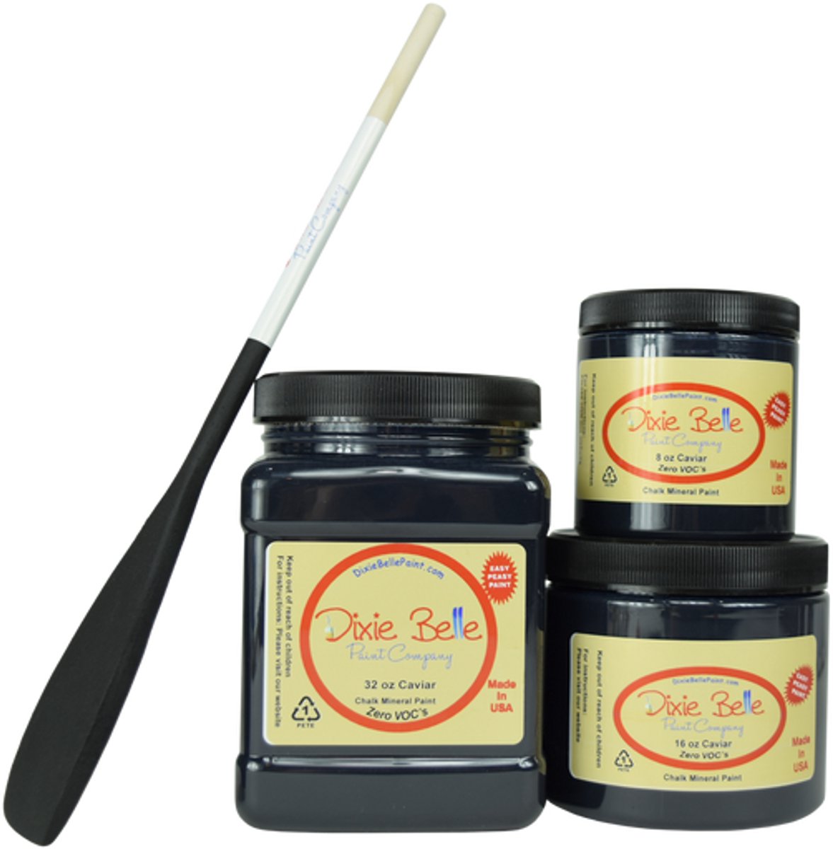 Caviar (Dixie Belle Chalk Mineral Paint) 8oz (237 ml)