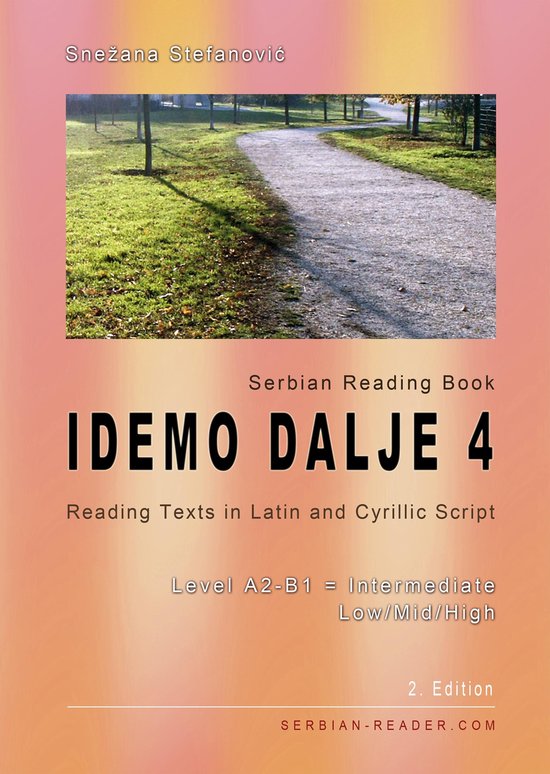 Serbian Reader - Serbian Reading Book "Idemo dalje 4" - cover