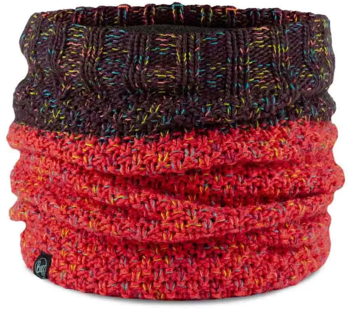 Buff ® Knitted&polar Fleece Nekwarmer Rood Man