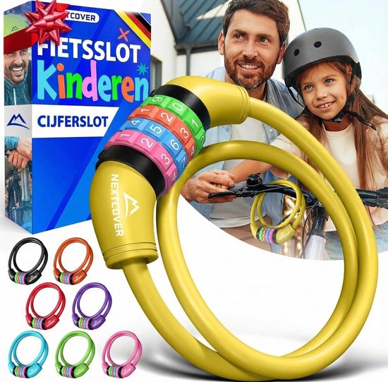 NEXTCOVER® Cijferslot Fietsslot - Het origineel - [SAFESECURE] Hoge