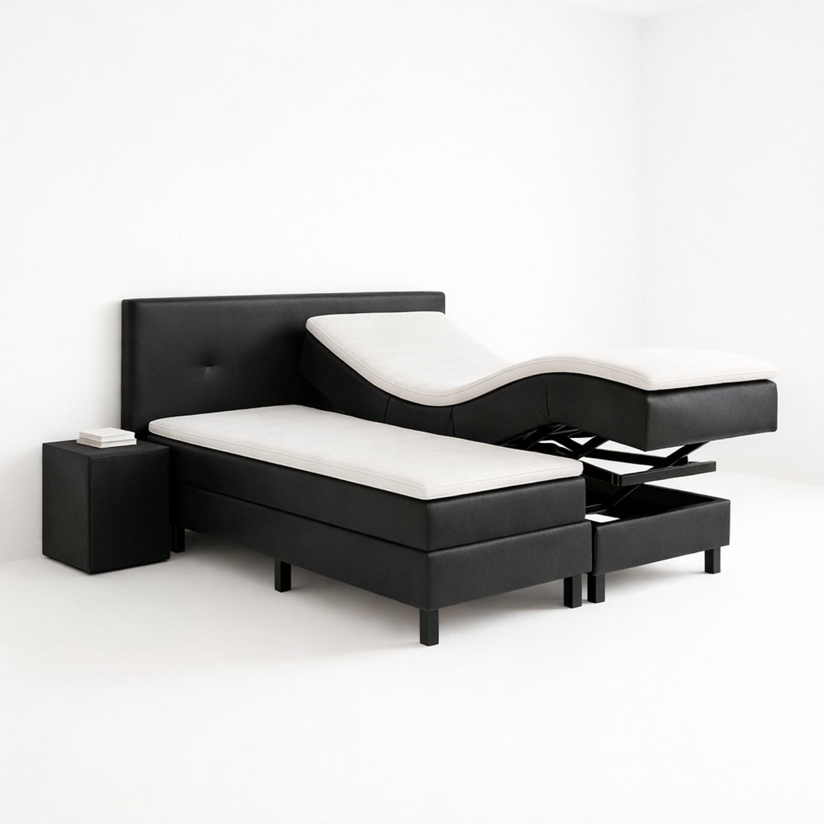 Boxspring VitaLift Hoog-Laag Bed Elektrisch Verstelbaar