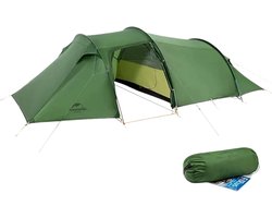 Rolu Tent – Tent Voor 3 á 4 Personen – Familietent – Tunneltent - Waterdicht – Lichtgewicht – Compact Formaat Opbergen