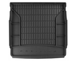 Premium Rubberen Kofferbakmat met Organizer Functie - Geschikt voor OPEL Astra K Sports Tourer (Kombi) (2016-2022) - Hoogwaardig TPE - Geurloos - 5 cm Hoge Rand - Zwart