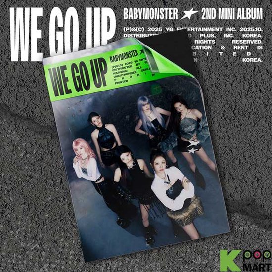 BABYMONSTER – 2nd MINI ALBUM [WE GO UP] (WE Ver.)