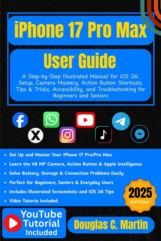IPHONE 17 Pro Max User Guide - cover