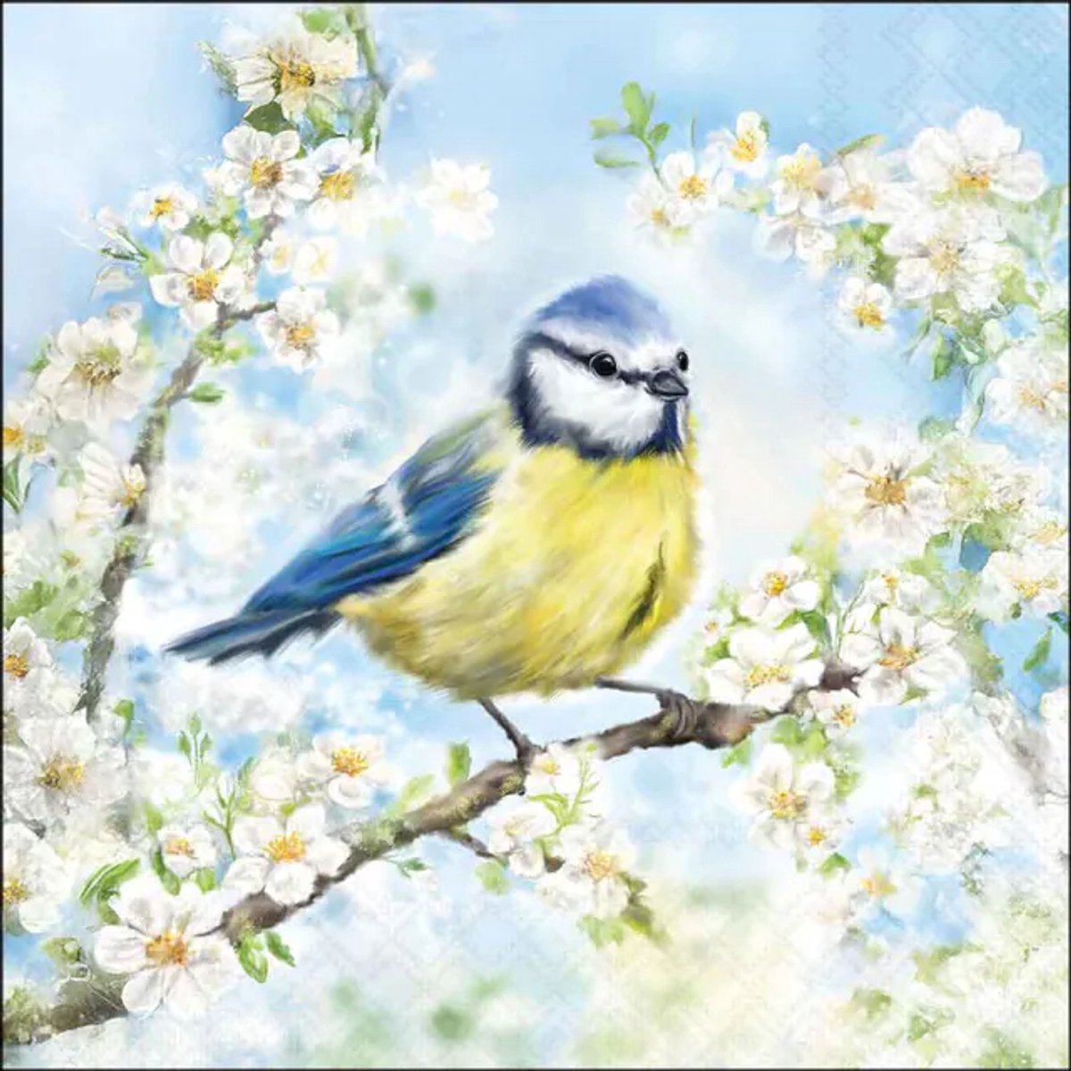 Ambiente - Blossom Time - Servetten - 33 x 33 cm