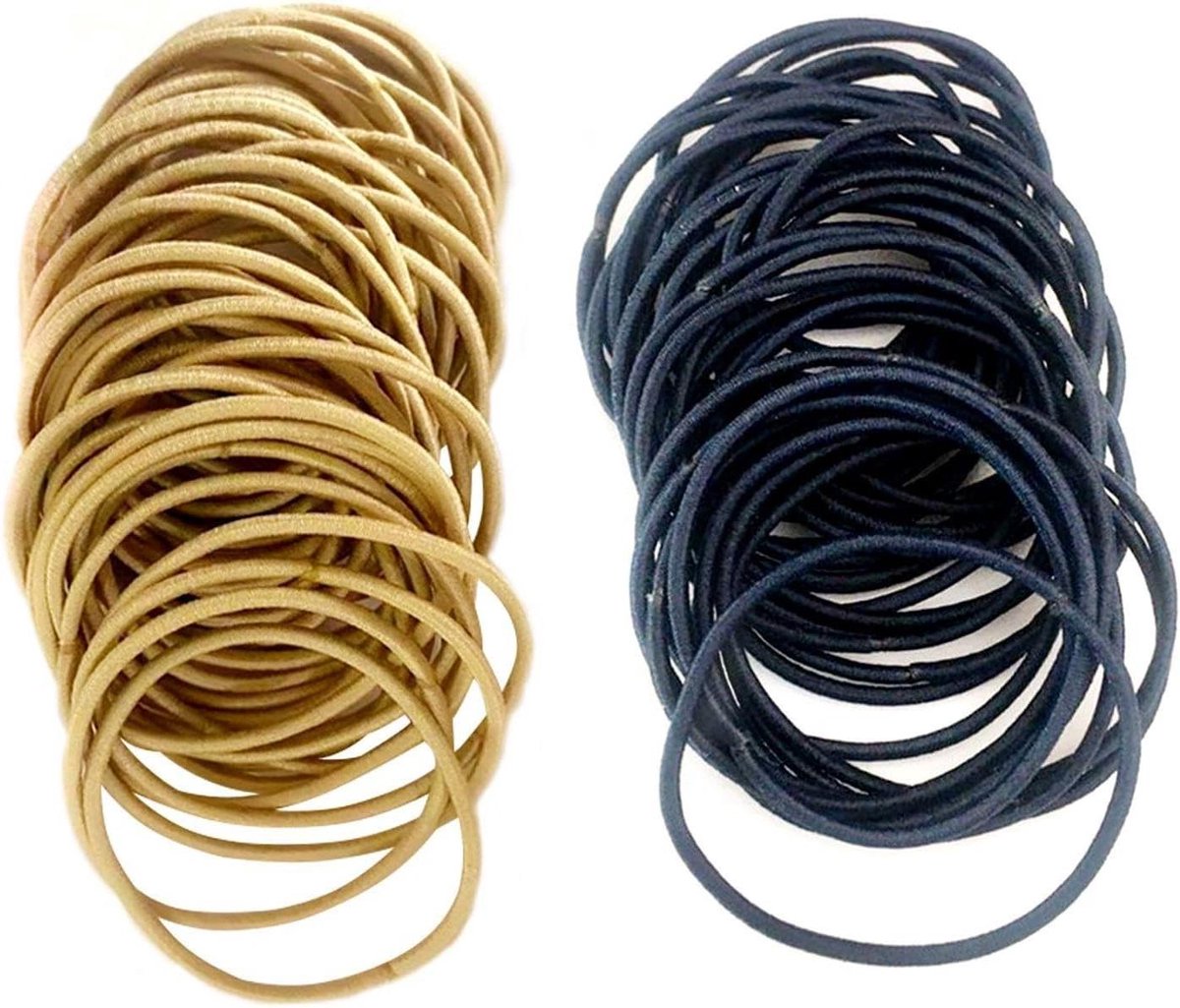 Haarelastiekjes - 200 stuks - Kapselaccessoires - Haarvlechtgereedschap