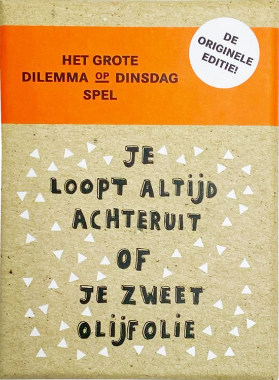 Het grote dilemma op dinsdag spel