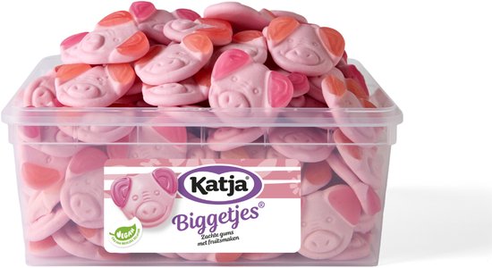 Katja Biggetjes - zacht snoep - bak 1.125g