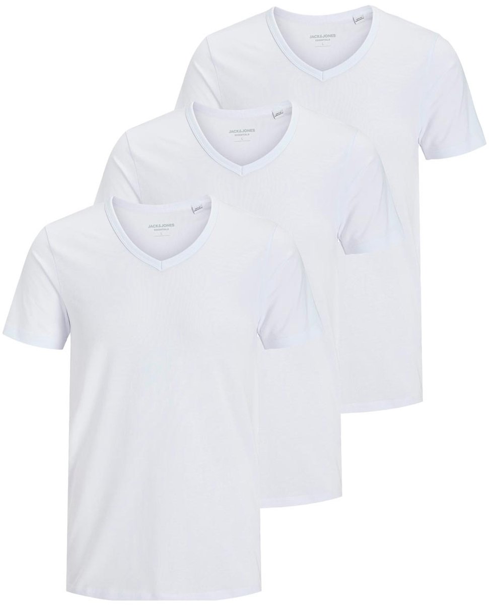 Jack & Jones Heren t-shirt 3 pack Essentials
