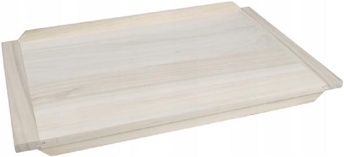 Grote Houten Knedeplank voor Bakken en Uitrollen van Deeg (50x70 cm)