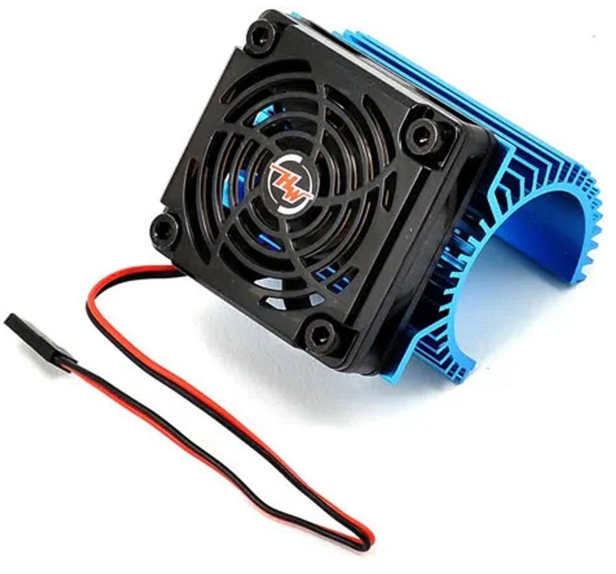 Hitteklep met Ventilator voor 36mm Motor Koeling