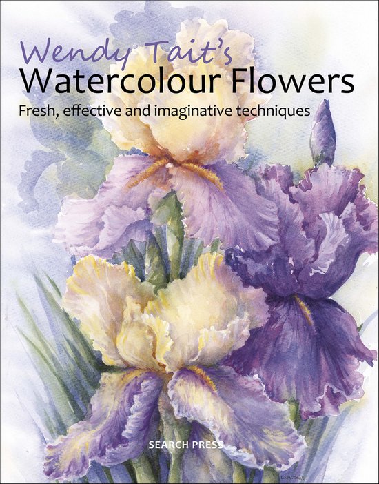 Wendy Tait's Watercolour Flowers - cover
