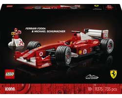 LEGO Icons Ferrari F2004 en Michael Schumacher - 11375