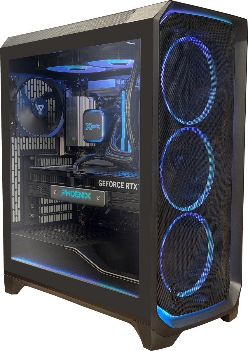Xgaming Titan X Gaming PC - AMD Ryzen 7 9800X3D - Nvidia GeForce RTX 5080 - 2TB NVME SSD - 64GB DDR5