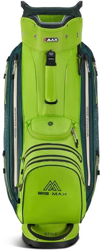 Big Max Aqua Style 4 Sac Chariot Lime Forêt Vert