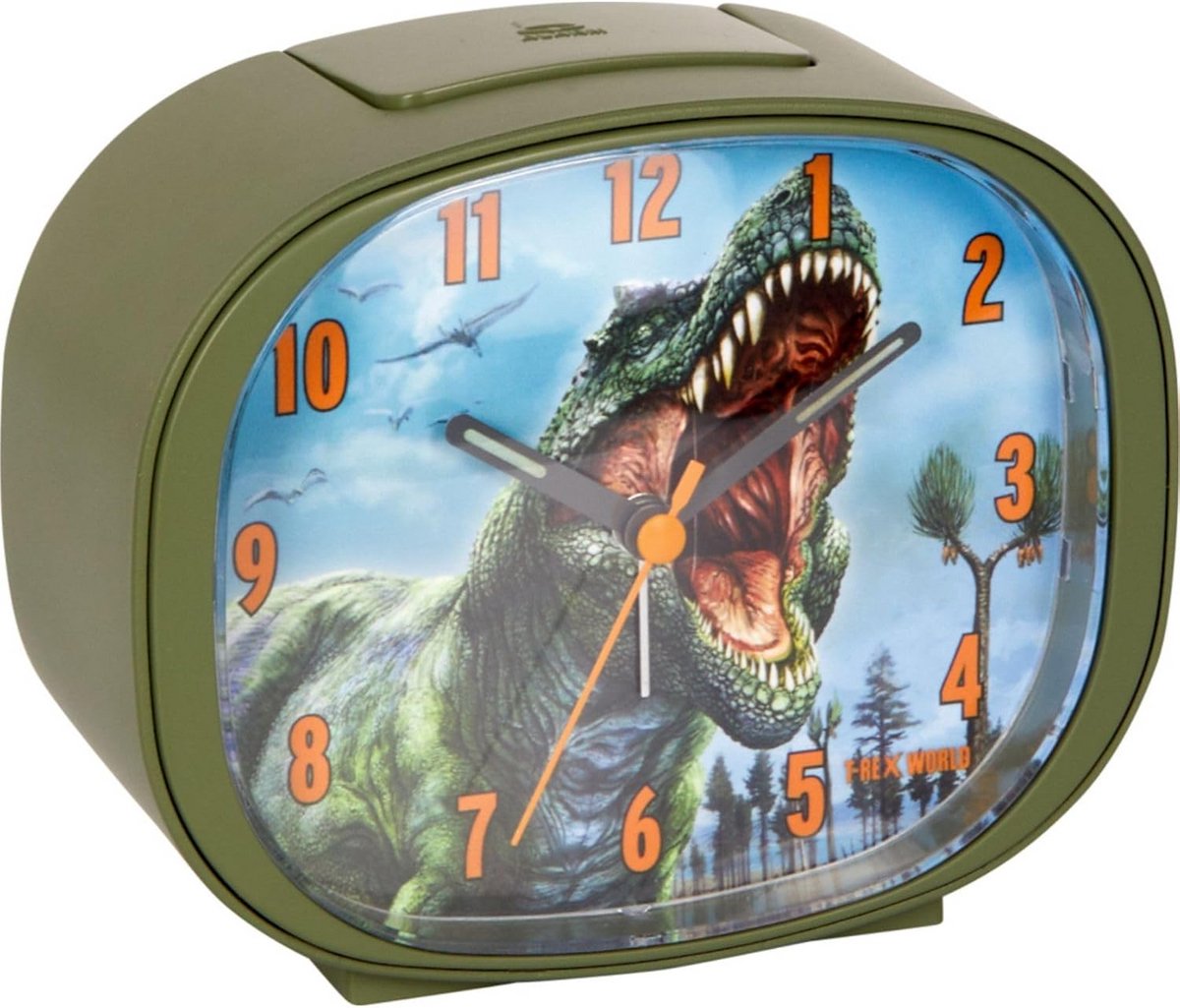 Digitale Wekker met Dinosauraus T-Rex Thema voor Kinderkamer