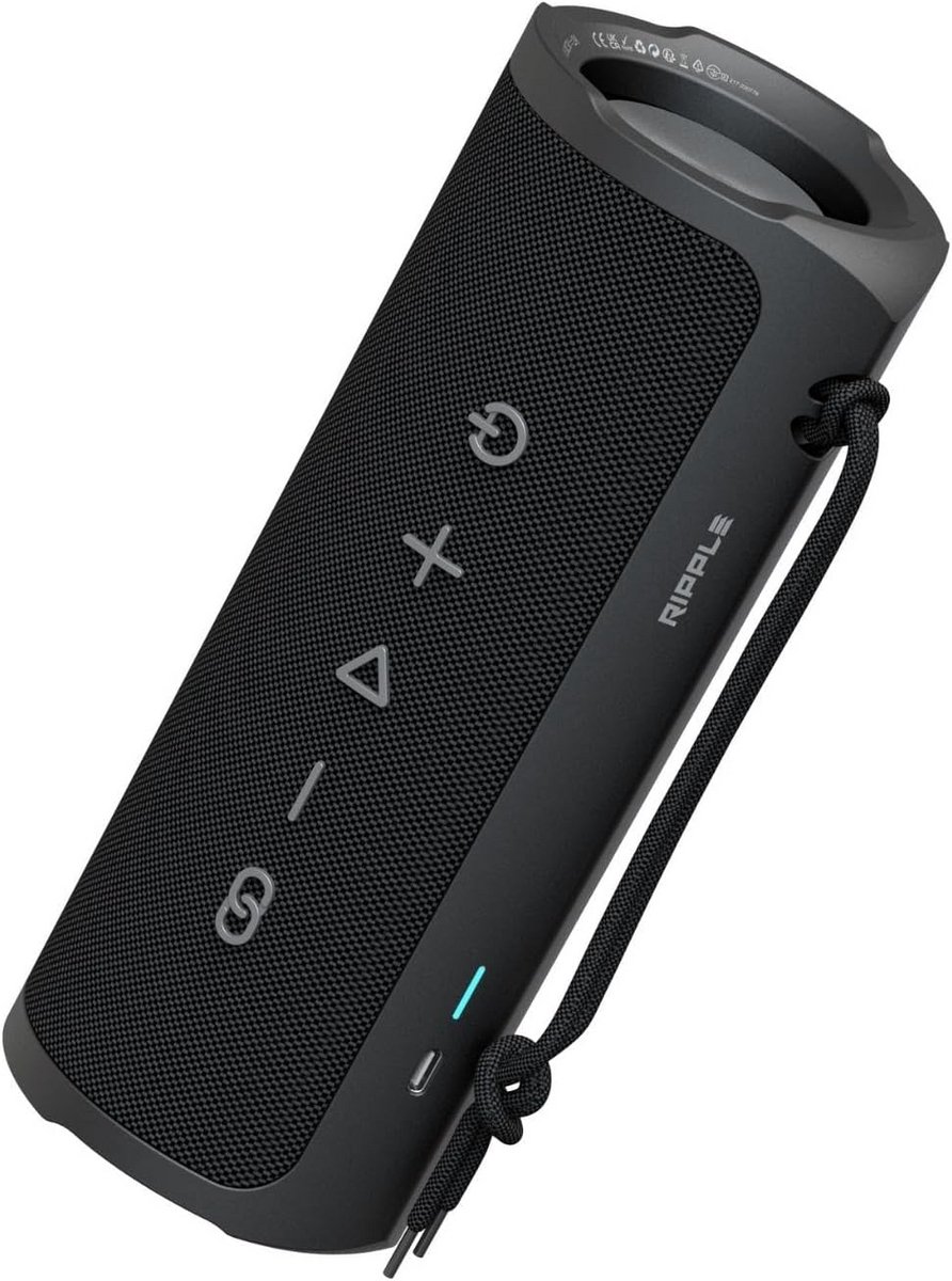Draagbare Bluetooth Speaker Zwart - Waterdicht Geluid