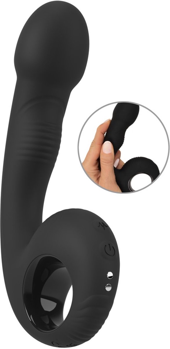 Black Velvets G & P-Spot Vibrator Vibrator Zwart